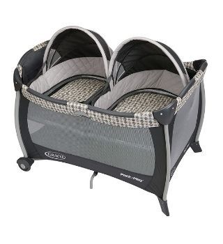 Graco Pack 'n Play Playard with Bassinet for Twins, Vance