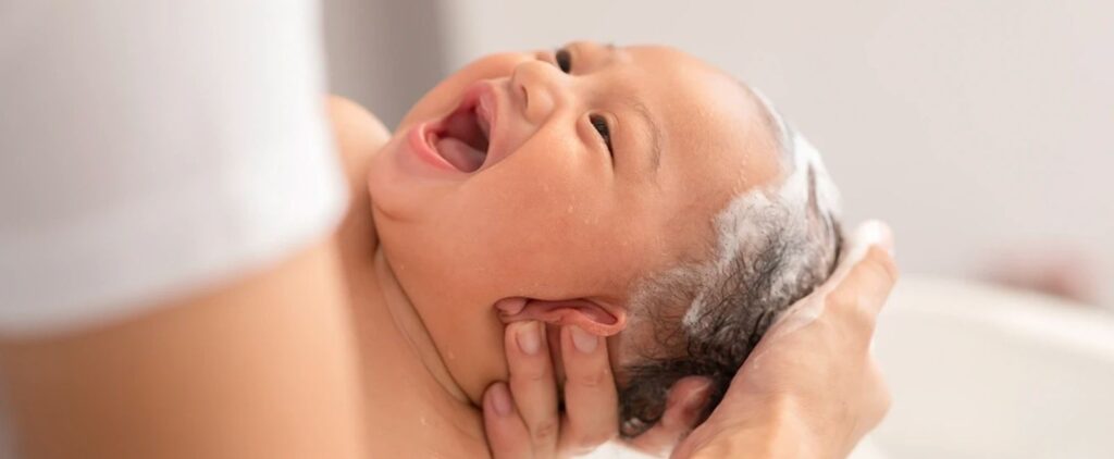 How To Wash Baby Hair