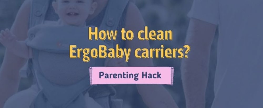 How to clean ErgoBaby carriers